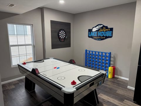 Amazing Game Room for family enjoyment!