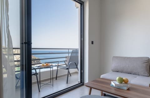 Junior Suite, Sea View | Iron/ironing board, free WiFi