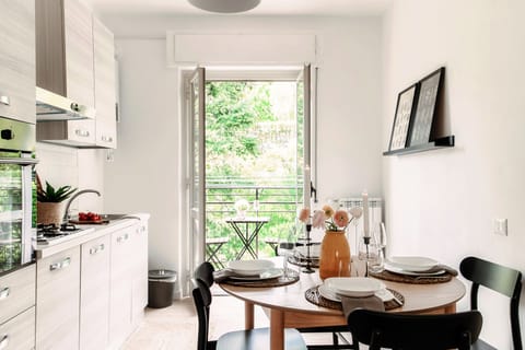 Apartment, Hill View | Private kitchen | Full-size fridge, oven, stovetop, espresso maker