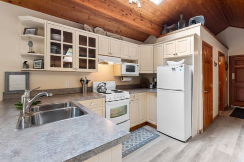 Fully stocked kitchen