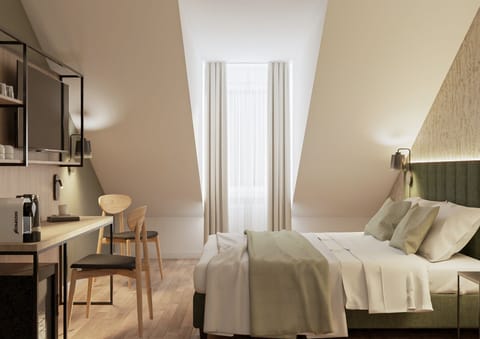 Superior Double Room, Garden Area | Desk, blackout drapes, free WiFi