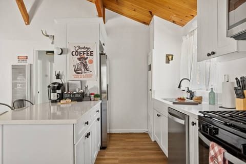 Prepare your favorite meals at our Cowboy Cabin.