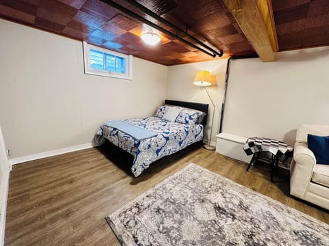 Open concept studio.