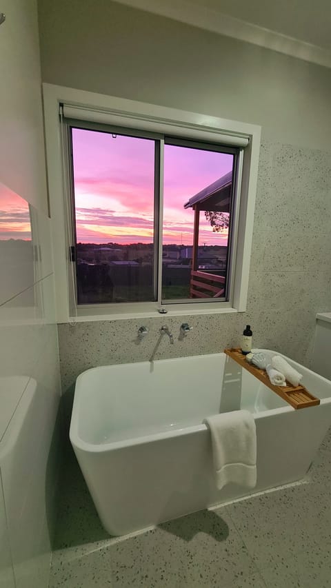 Sunset from main bathroom