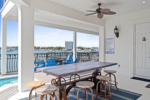 Outside Pool Area - Overlooking the Destin Harbor