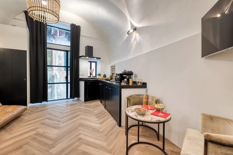 Kitchen and dining area