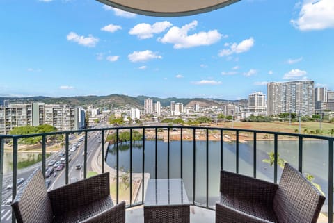 View from your balcony and outdoor furnitures