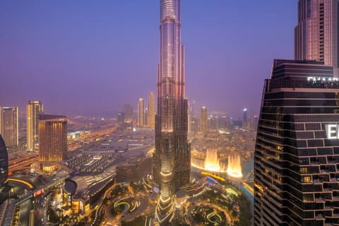 View: Breathtaking skyline views and dazzling fountain shows await you from every corner!