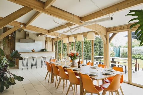 Dining room in the veranda