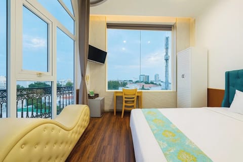 Deluxe Double Room, City View | View from room