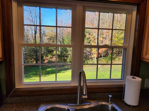 View from kitchen window