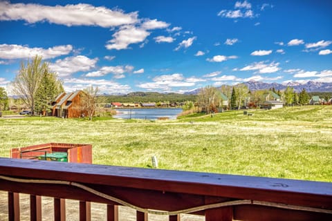 Beautiful Mountain and Lake Views from the townhome