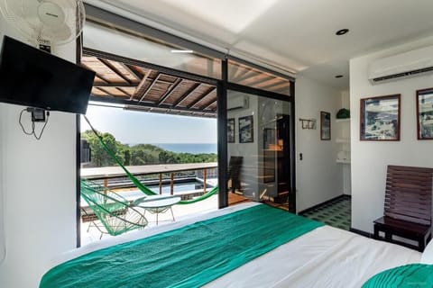 Comfort Double Room, 1 King Bed, Ocean View | View from room