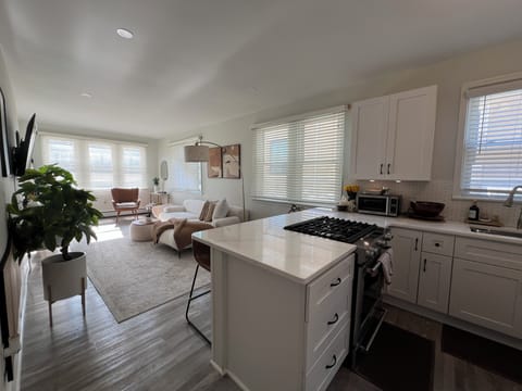natural light with open floor plan