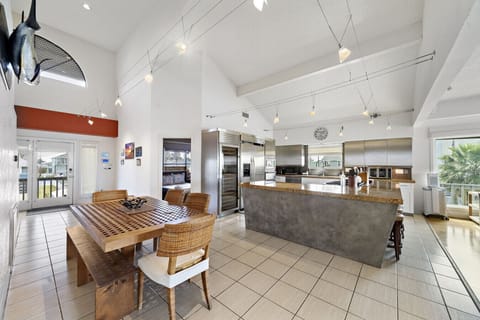 This is the main dining area of the home