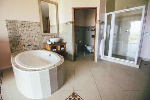 Presidential Suite | Bathroom | Free toiletries, hair dryer, bathrobes, towels