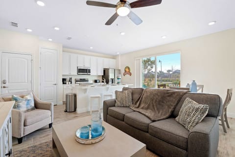 Townhome, Multiple Beds, Patio, Garden View (Capri Sunset) | Living area | 42-inch flat-screen TV with digital channels