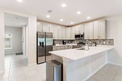 Townhome, Multiple Beds, Patio (Once Upon a Stay) | Private kitchen | Fridge, microwave, oven, stovetop