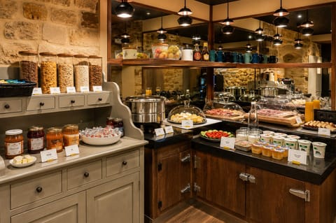 Daily continental breakfast for a fee