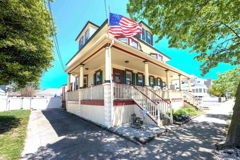 Step into your charming Wildwood Crest Victorian just steps from the beach.