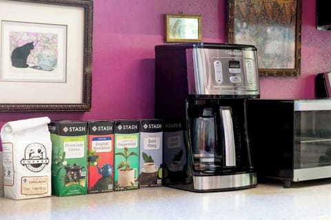 Coffee and tea provided