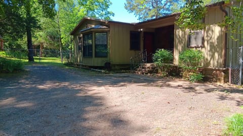 Front view and boat parking