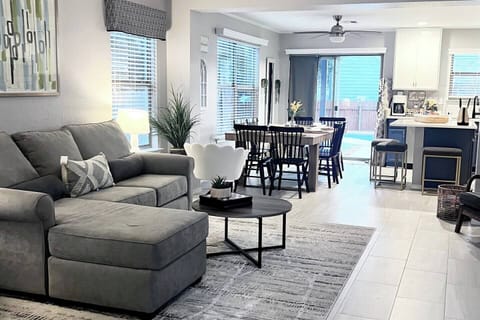 House, Courtyard View | Living room
