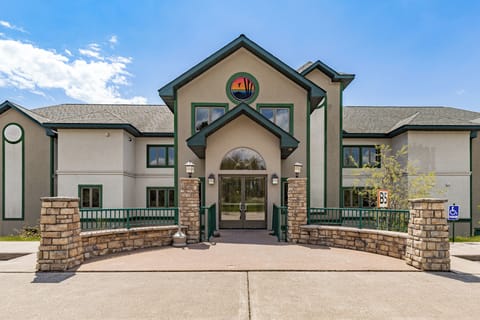 Beautiful building entrace