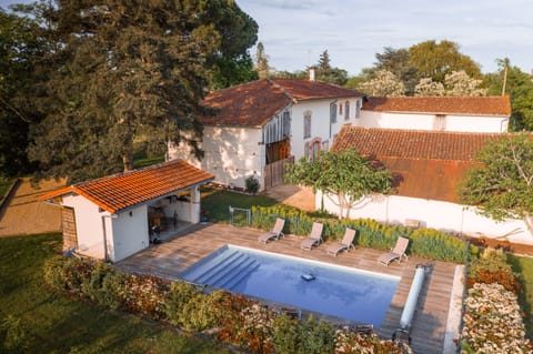 8x4 heated swimming pool - Deckchairs around the pool - Pool towels provided