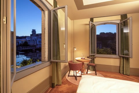 Superior Double Room, River View | Desk, laptop workspace, free WiFi, bed sheets