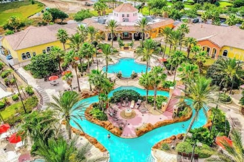 Year-round heated lazy river, water slide, and zero-entry pool - all included