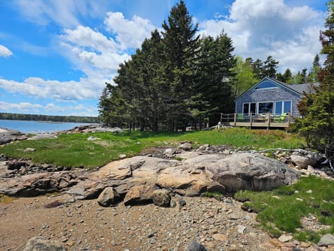 main cottage steps from waterfront