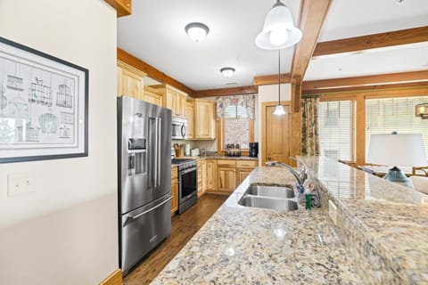 Kitchen---Granite Countertops, Stainless Steel