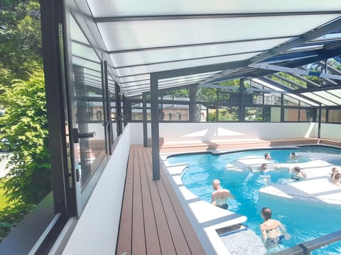 Indoor pool, outdoor pool