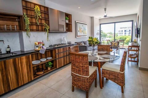 Luminous open floor plan
