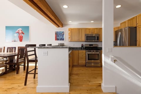 Indoors, Kitchen, Floor, Appliance, Microwave