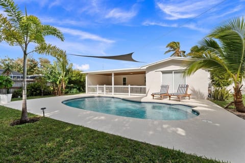 Backyard Pool and Patio