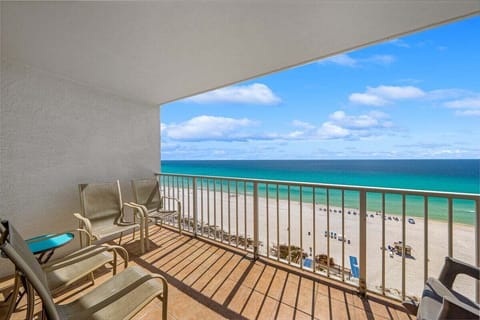 Step outside onto the private balcony and be captivated by sweeping views of the Gulf's emerald-green waters and pristine sandy white beaches.