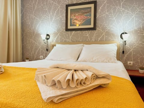 Classic Double Room, Balcony, City View | Laptop workspace, free cribs/infant beds, free WiFi, bed sheets