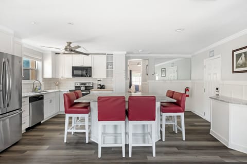 Ocean Away Home | Open Concept Kitchen | Modern Appliances | Fully Stocked.
