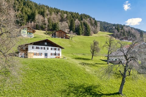 Exterior view of Chalet Zimbablick in Bartholomäberg in Montafon.