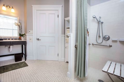 Historic Two-Bedroom Suite ADA Bathroom