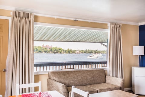 Two Bedroom Efficiency Riverfront Castleview in Main Channel, Second Floor | Premium bedding, down comforters, pillowtop beds, blackout drapes