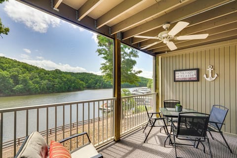 Osage Beach Vacation Rental | 2BR | 2BA | 900 Sq Ft | Stairs to Access