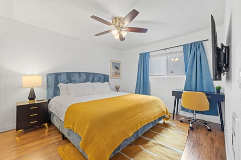 Recharge in your comfortable and inviting bedroom.