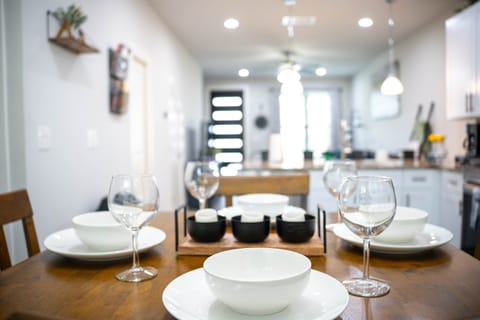 Gather around the dining room table and enjoy delicious meals with your friends and family!