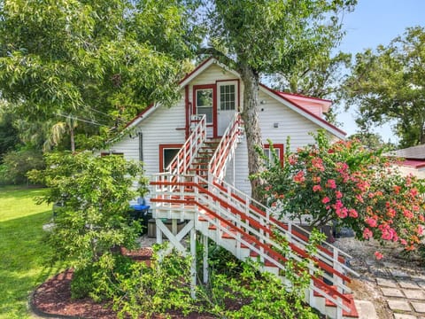 Classic Farmhouse Charm | Two-Story Home with Garden, Private Entry & Vibrant Landscaping