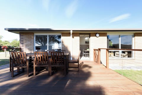 Charming outdoor dining area perfect for alfresco meals.