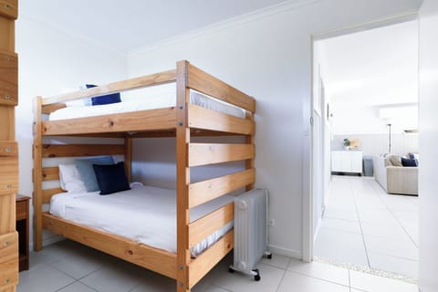 Fun and functional bunk beds for a cosy sleepover.