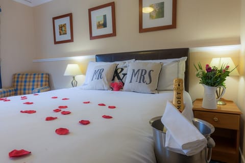 Premium bedding, pillowtop beds, individually decorated